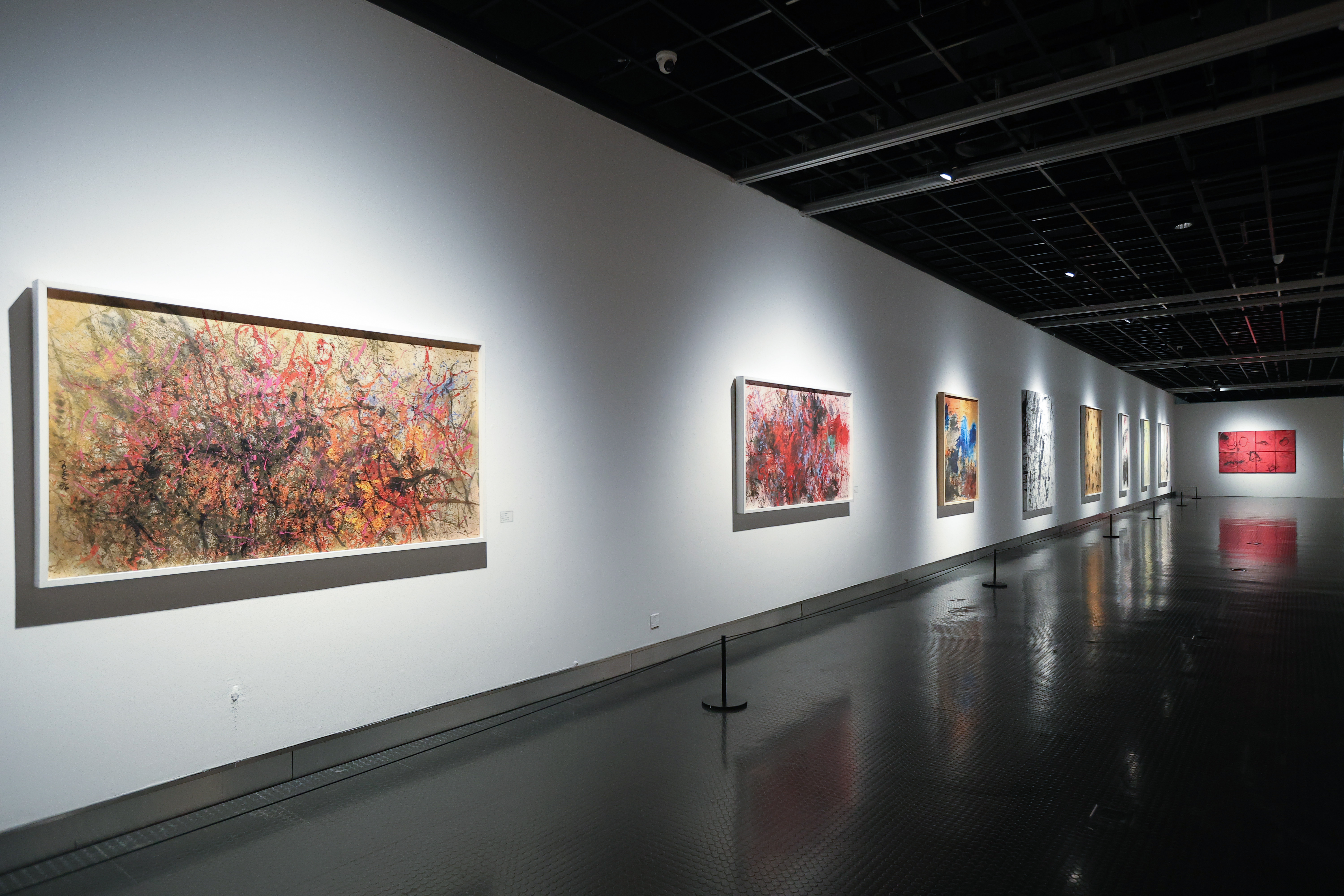 雅昌现场&视频 | "凫溪顽石"王之琛60多件画作在浙江美术馆展出