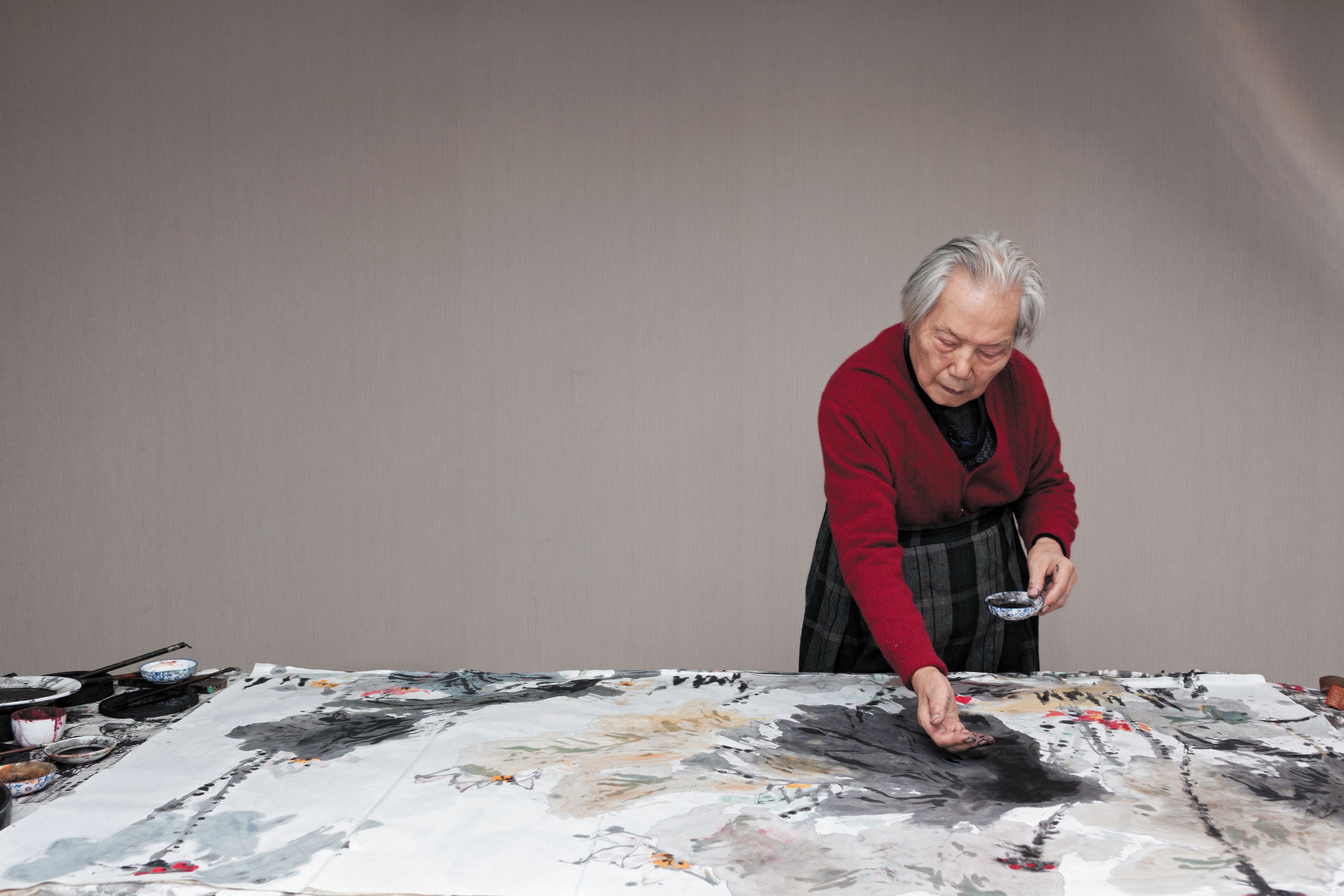 25),四川达州宣汉人,号老牛骏,吐真气,中国写意花鸟画家,一生精研指画