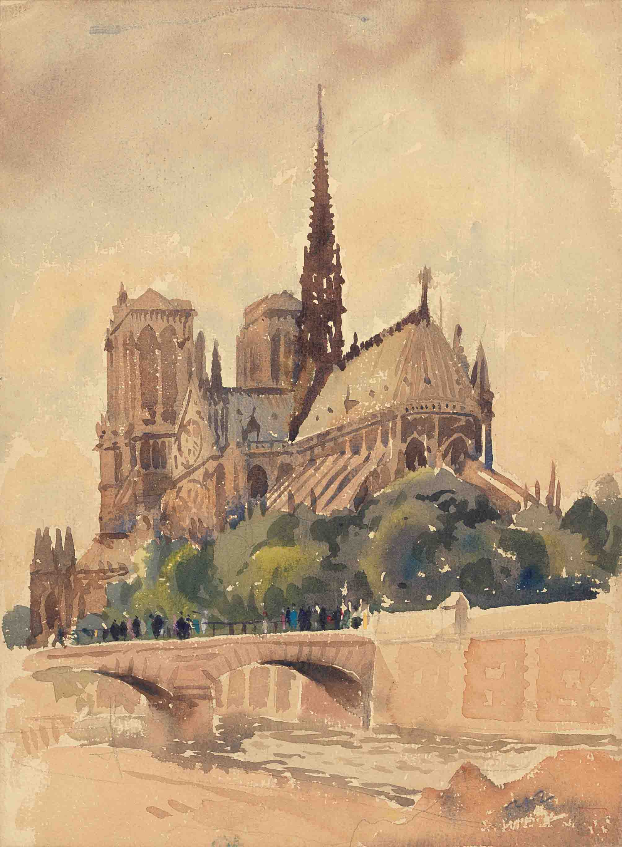 "信步西东" 走近童寯的艺术世界 领略近百年前欧洲的建筑,文化与