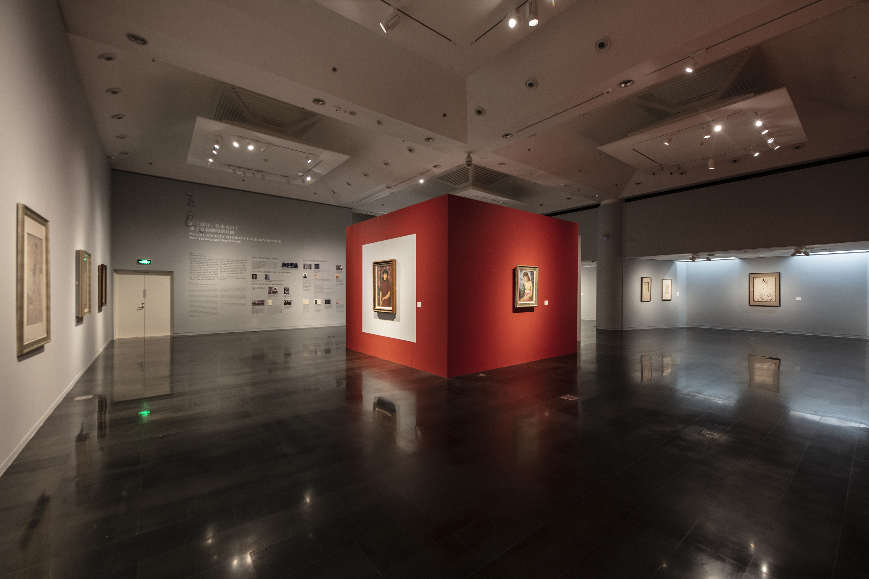 的画室:潘玉良,周思聪,肖惠祥艺术作品展"在清华大学艺术博物馆启幕