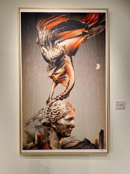 "时空幻镜——数字版画艺术家于晓冬个展"在海信广场艺术中心启幕