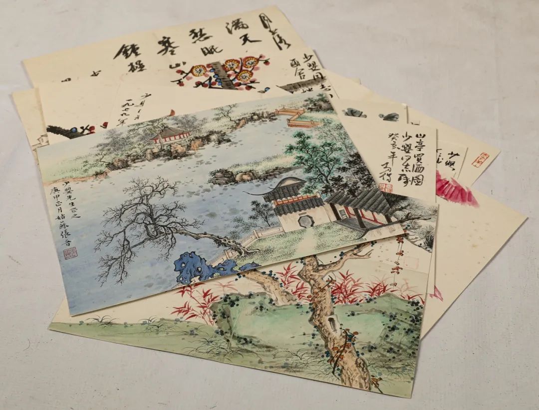 亚明,宋文治,黄胄,张晋,董寿平,林散之,孙其峰,钱松喦,萧朗,魏紫熙