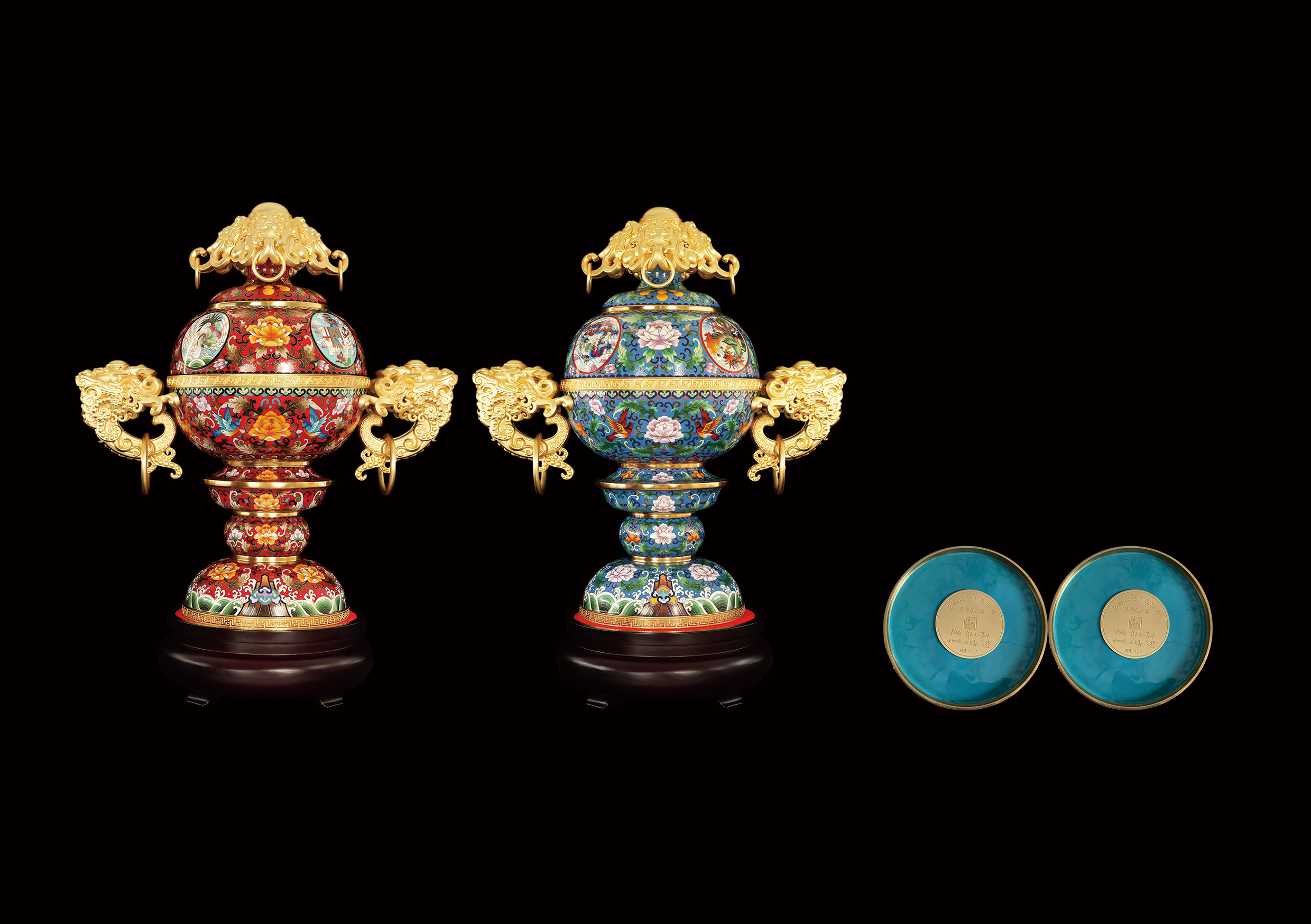 《景泰六绝盛世尊》尊贵版对尊499-153