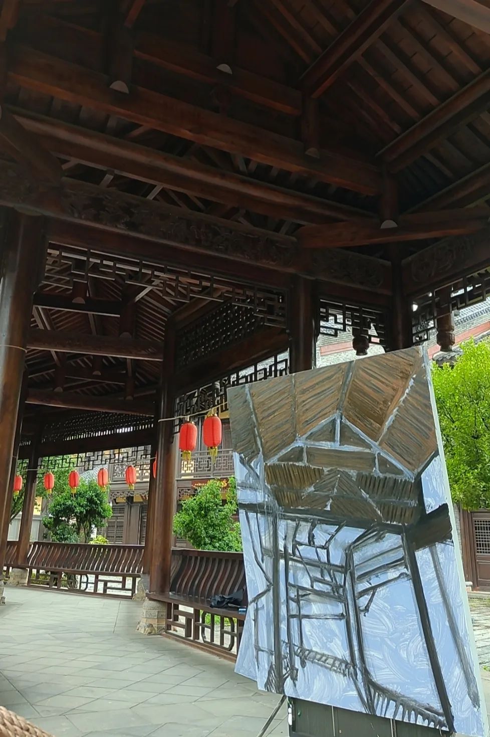 田卫平西北油画写生