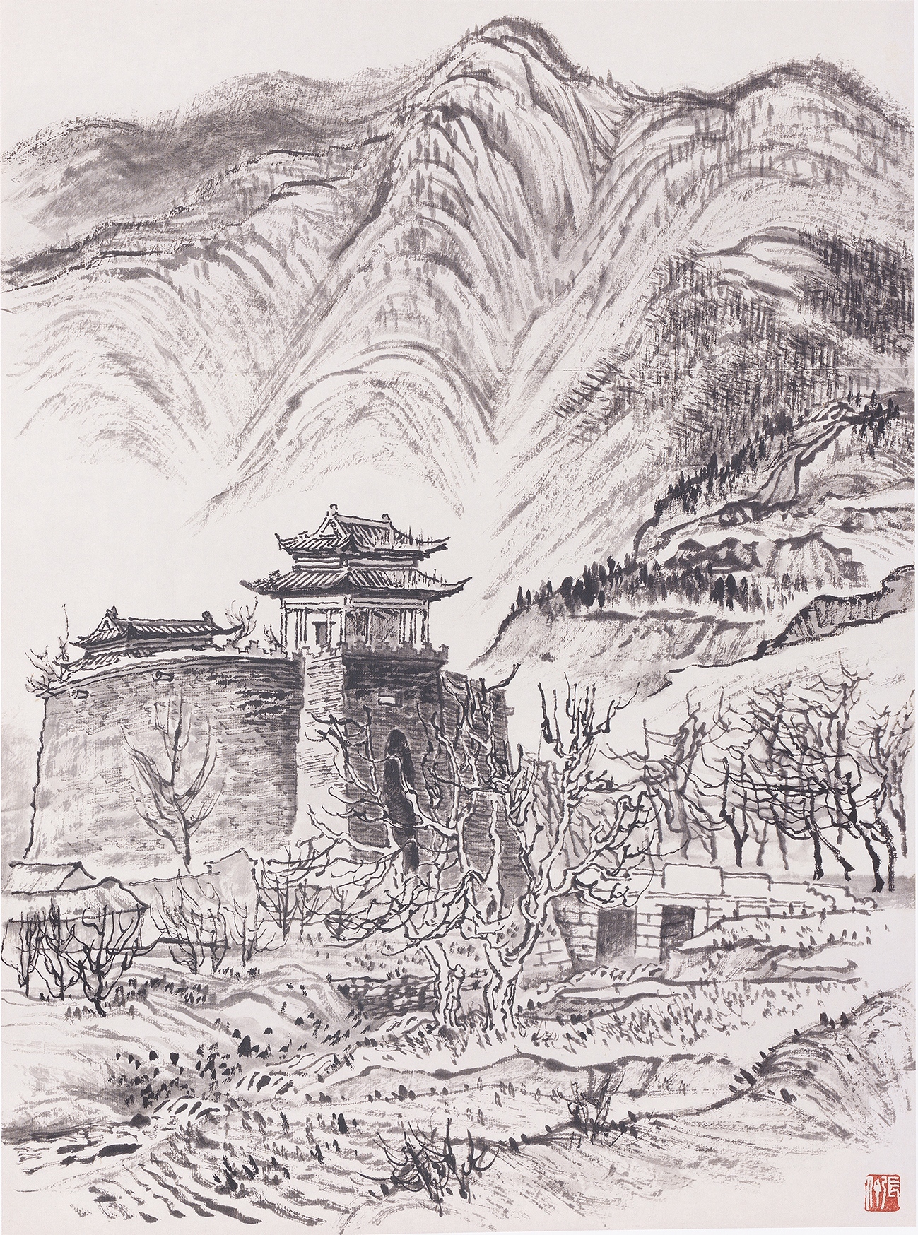 嘉峪关春雪1/199