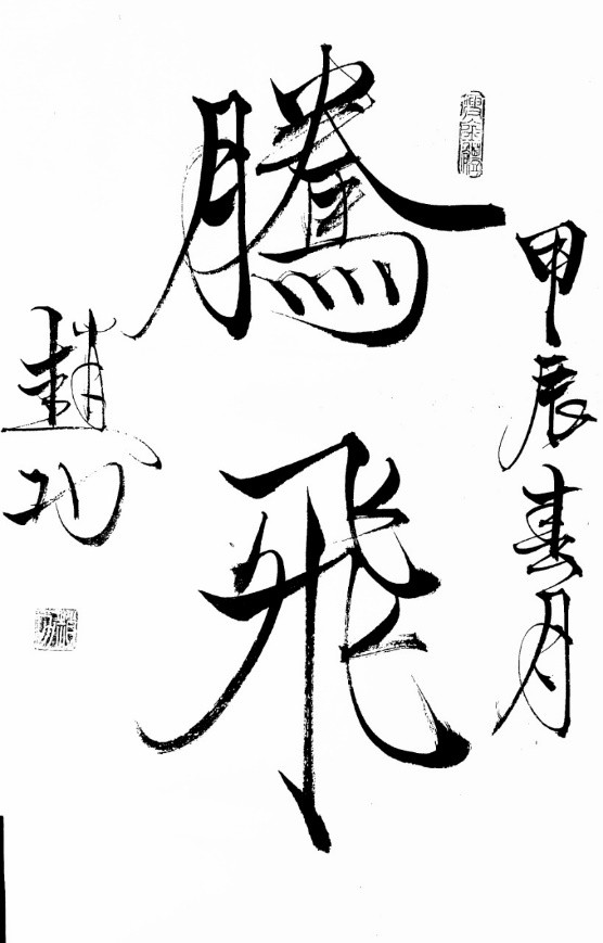 书法家赵功瘦金体书法面面观