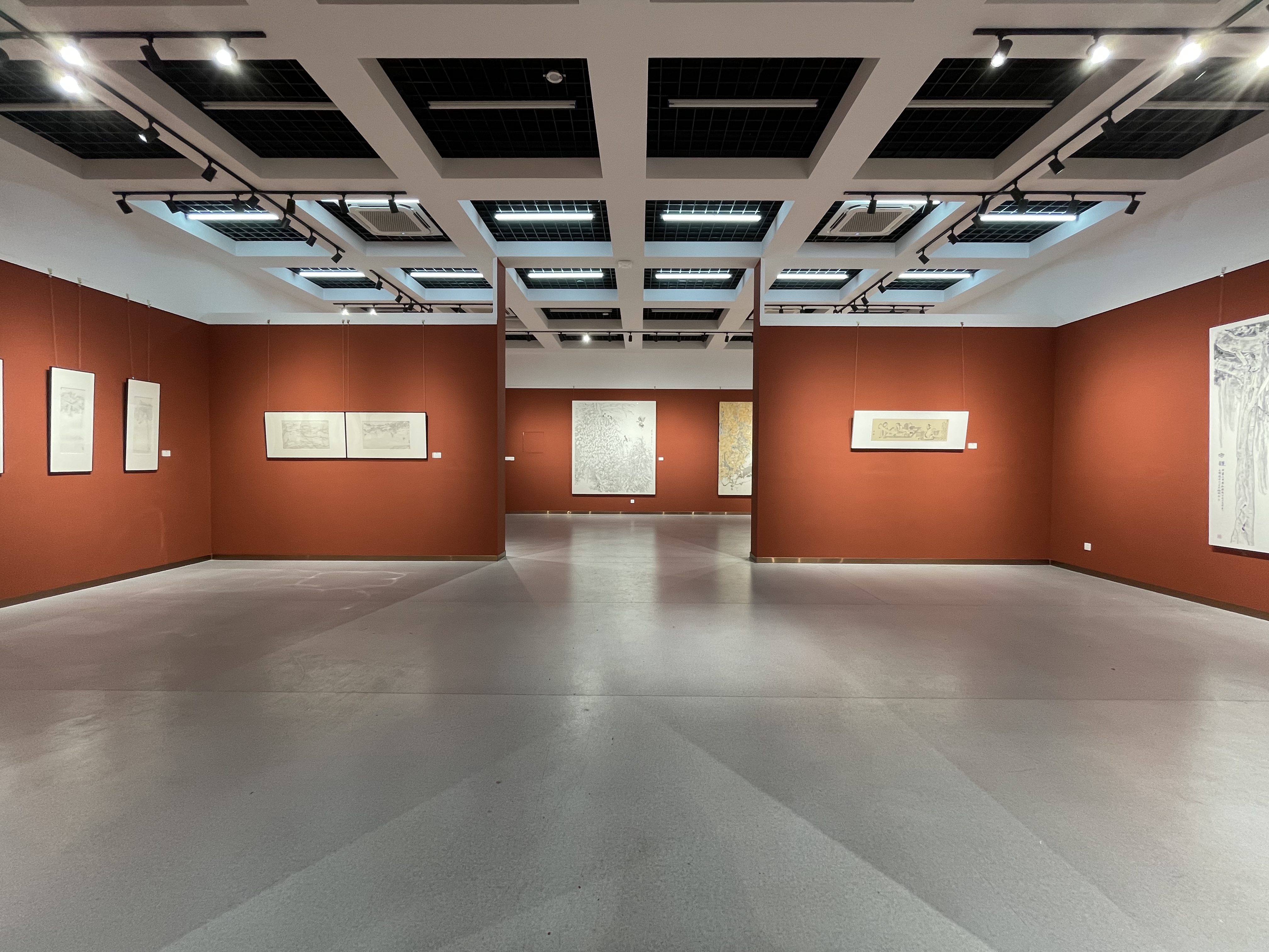 雅昌现场 | "闽人尚线-福建省第二届白描艺术大展"在福建省画院美术馆