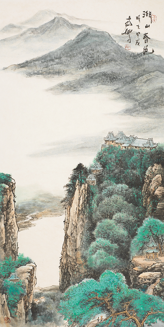 湖山春色