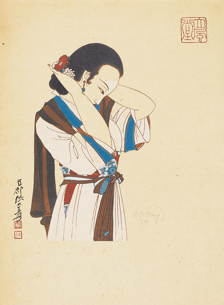 簪花侍女图EA