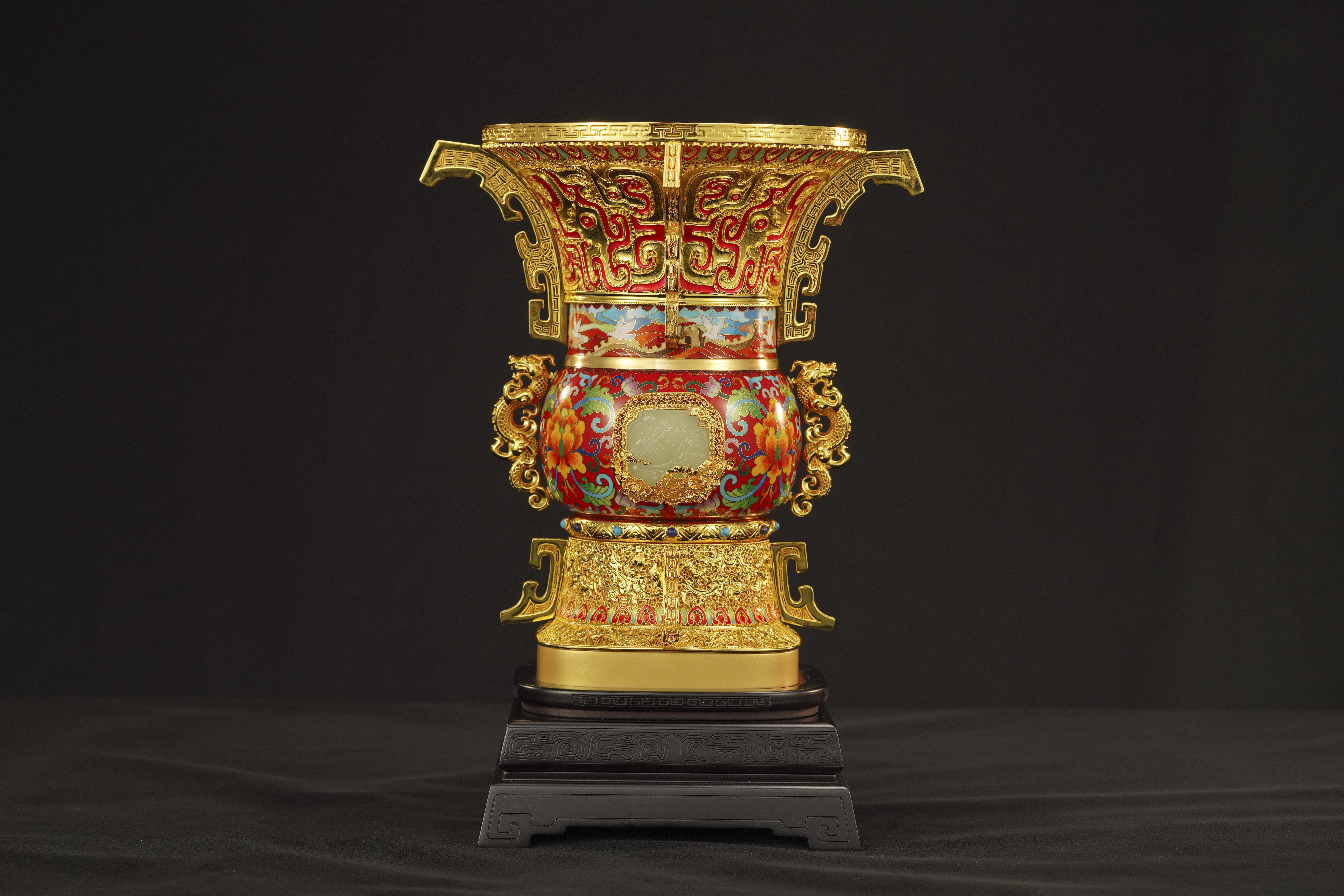 《海晏河清·祥瑞和尊》青白玉典藏版  编号A55