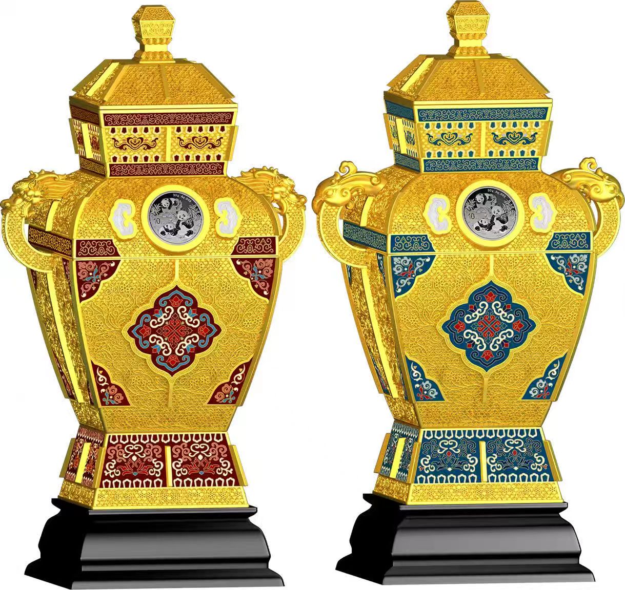 《国币中国尊》龙凤尊