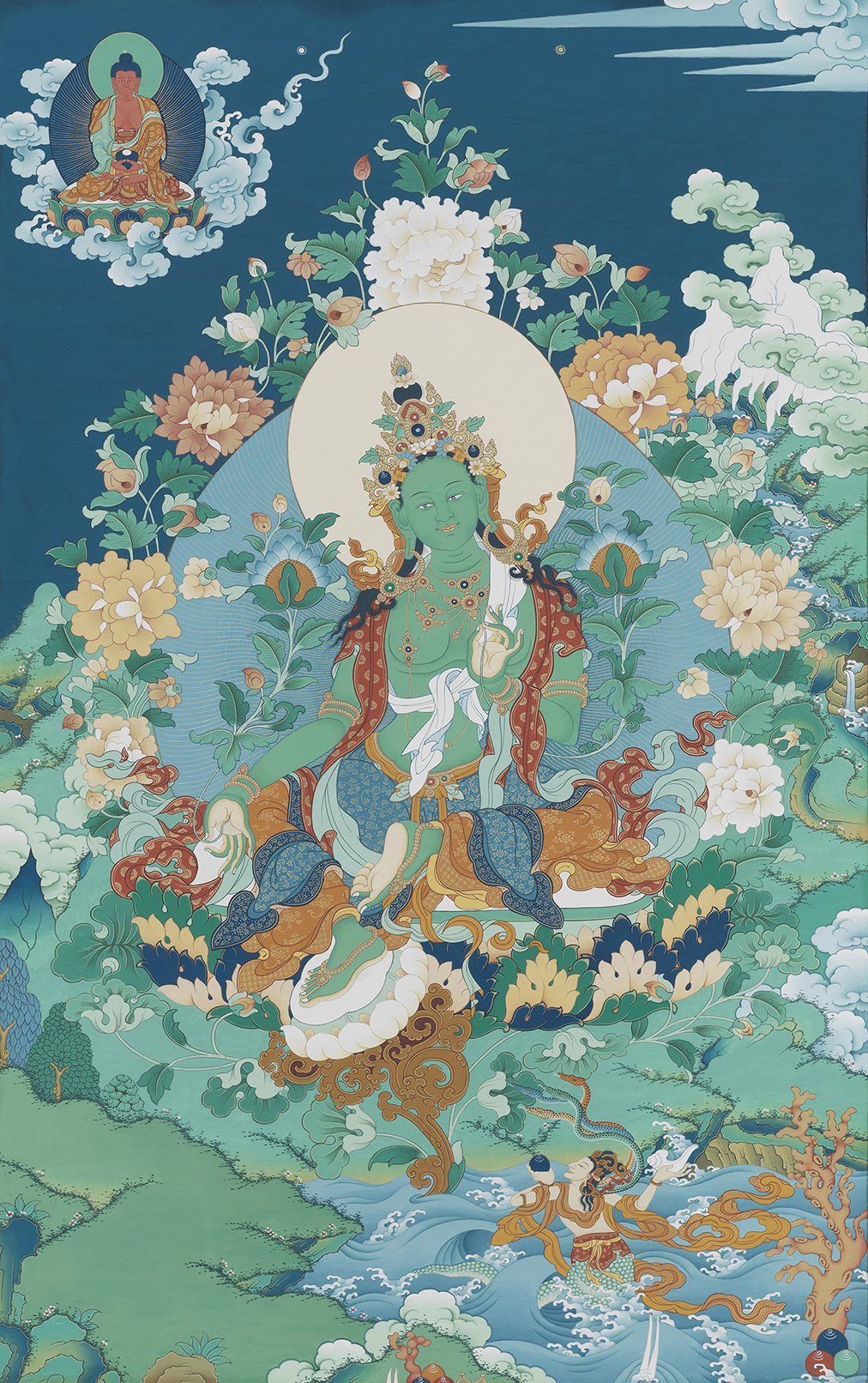 绿度母