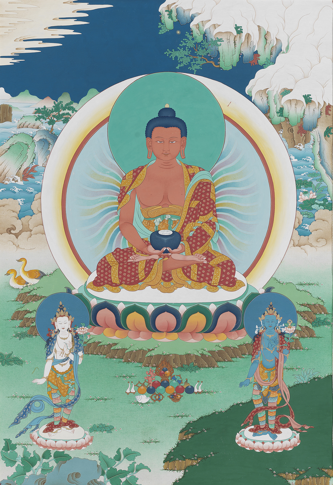 阿弥陀佛三尊