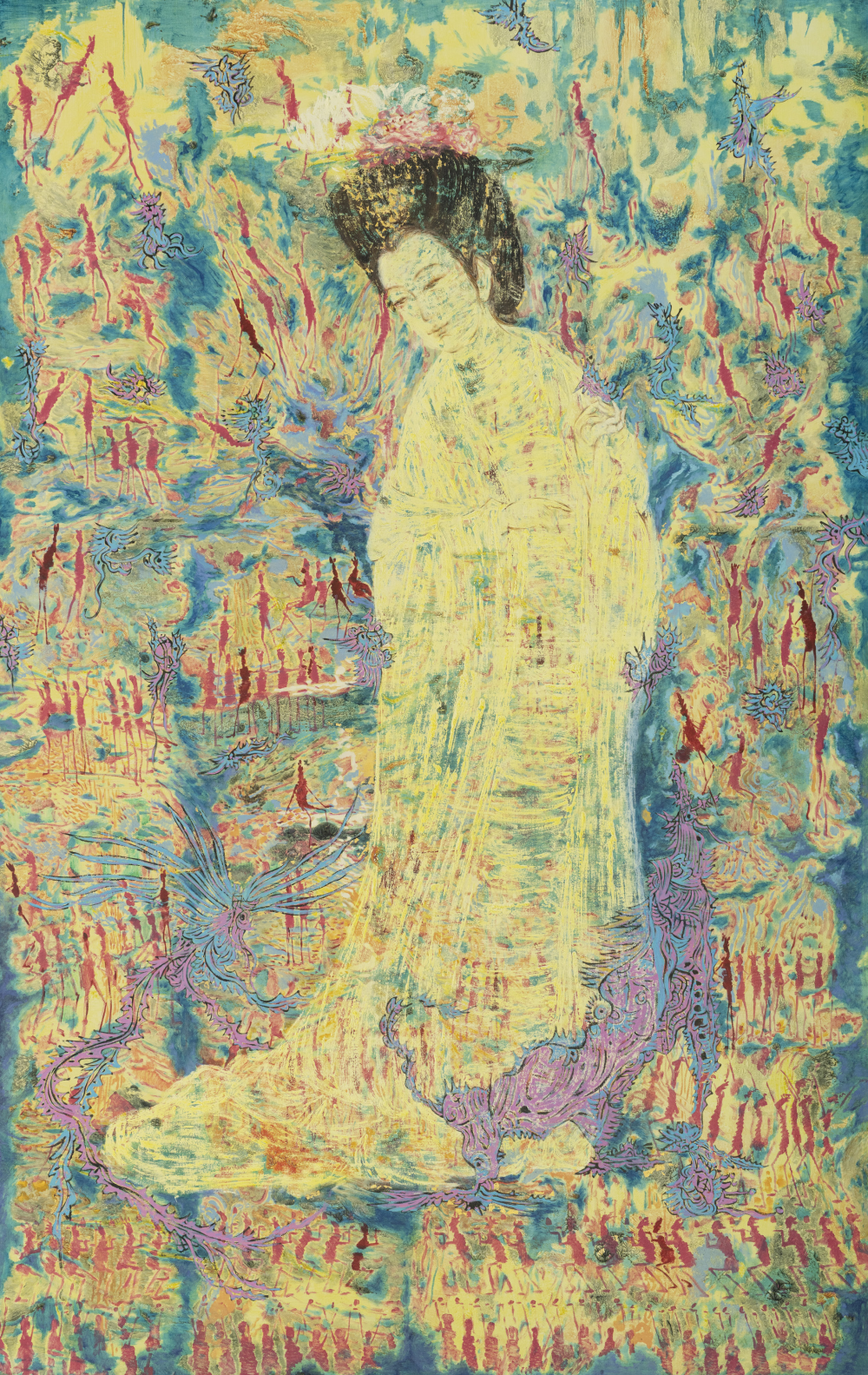 山河归途谭恩闭关修炼十年复出的第一个大展