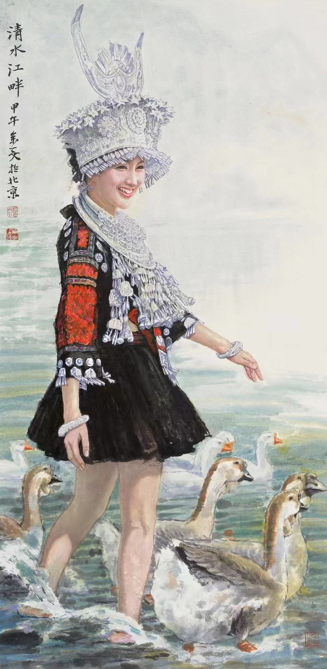 赵金文文艺为人民纪念延安文艺座谈会81周年中国书画家作品展