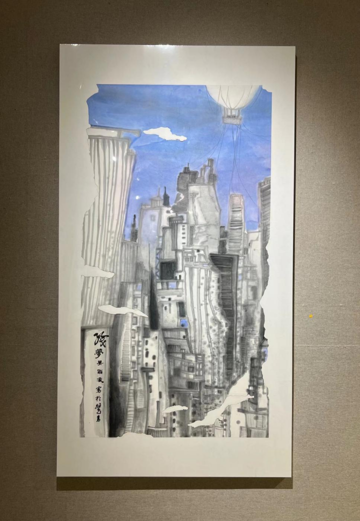 展览进行时|"春晖——厦门大学美术系山水画研究生三人作品汇报展"