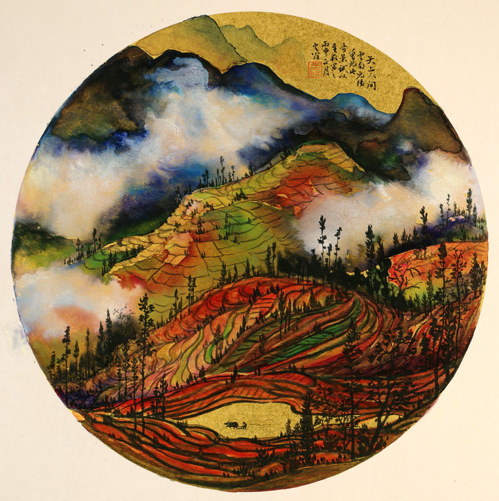 笔墨丹青 画不尽彩云深处的烟火人家——张志军和他的写意人生