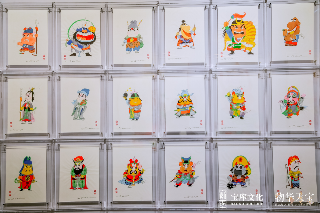 蔡志忠先生漫画水浒108将登陆上海之巅珐琅厅江湖夜雨十年灯海飞