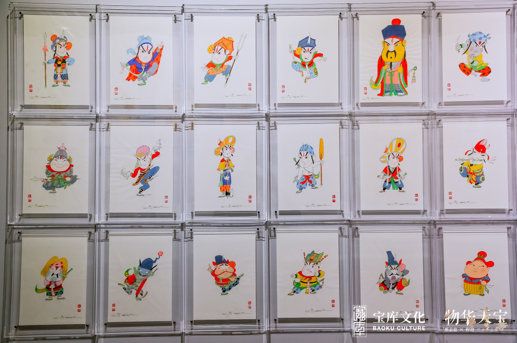 蔡志忠先生漫画水浒108将登陆上海之巅珐琅厅江湖夜雨十年灯海飞