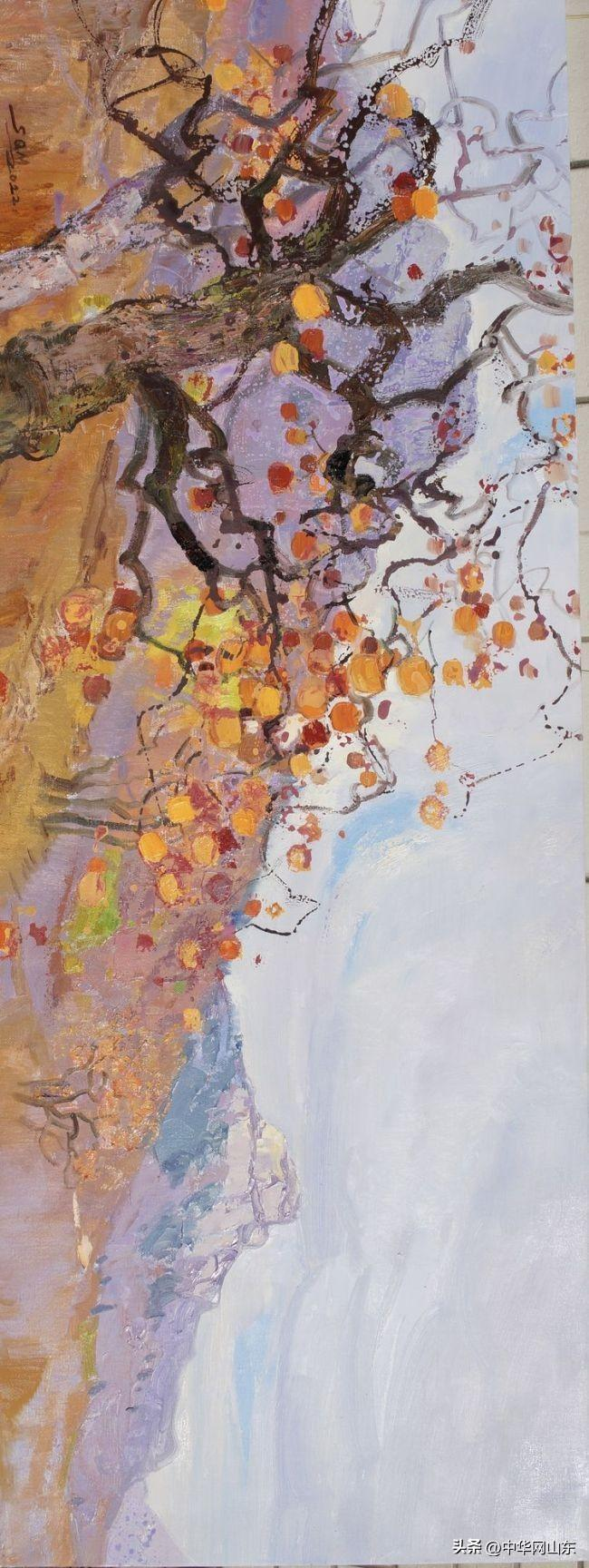 宋齐鸣春华秋实各美其美柿柿如意愈霜愈红