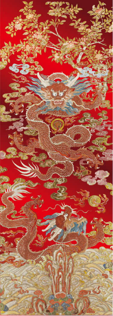 艺术播报龙年大吉程澄的九龙呈祥卡送九龙屏保