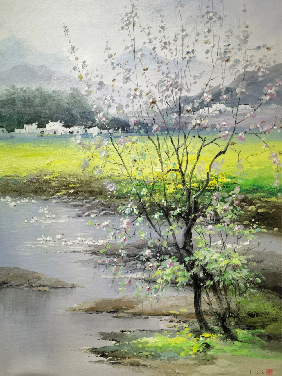 新年新气象·金龙报春时——著名画家李兆顺