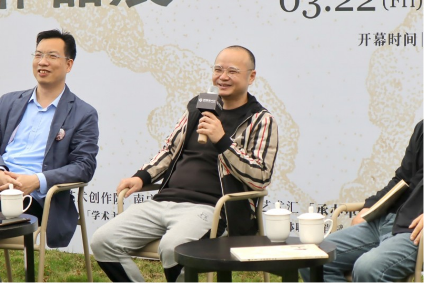 41陈迹李若晴陈建宏陈伟明庄程恒中国画作品展在四季艺术汇圆满开幕