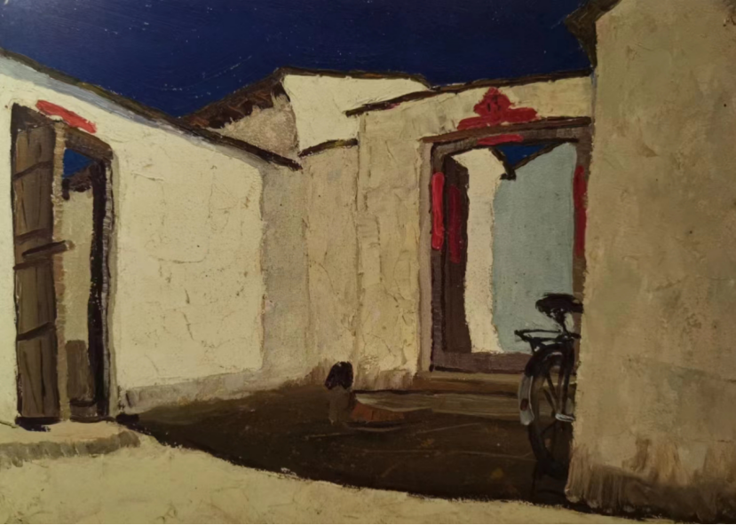 温暖的回忆艺术家刘克敏其人其画