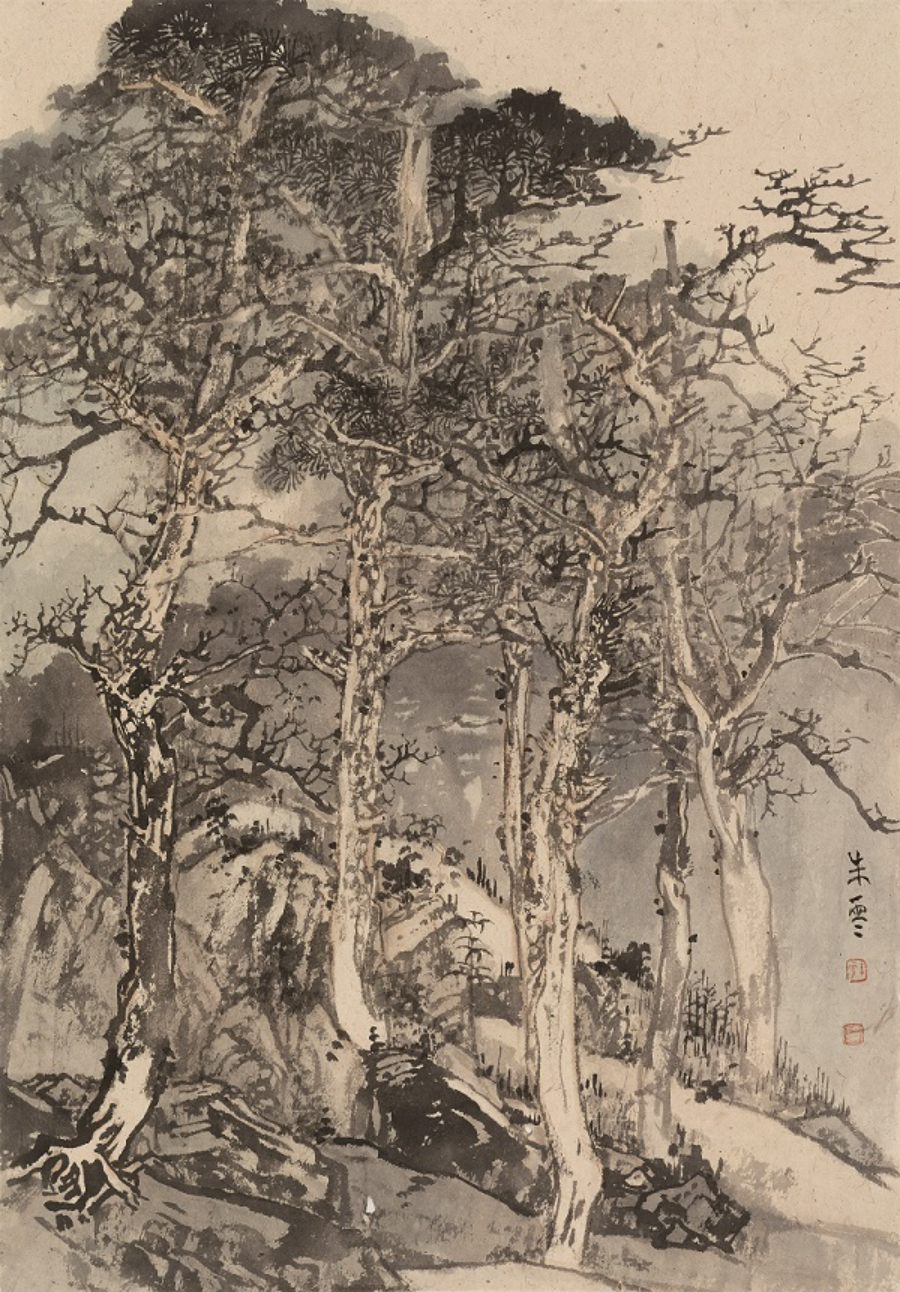 "抚山观水"——朱零,吴国宝,王小椿山水画展将于4