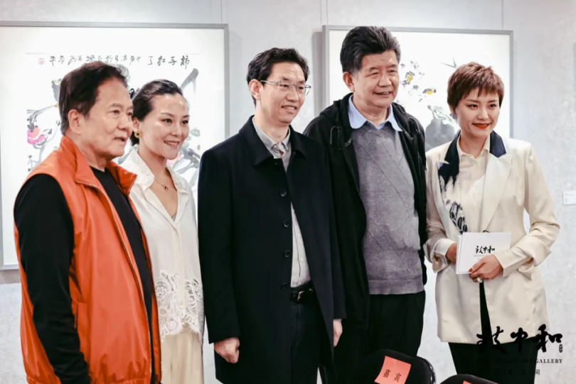 新展现场丹青藏香张根虎徐晋平小品展盛大开幕