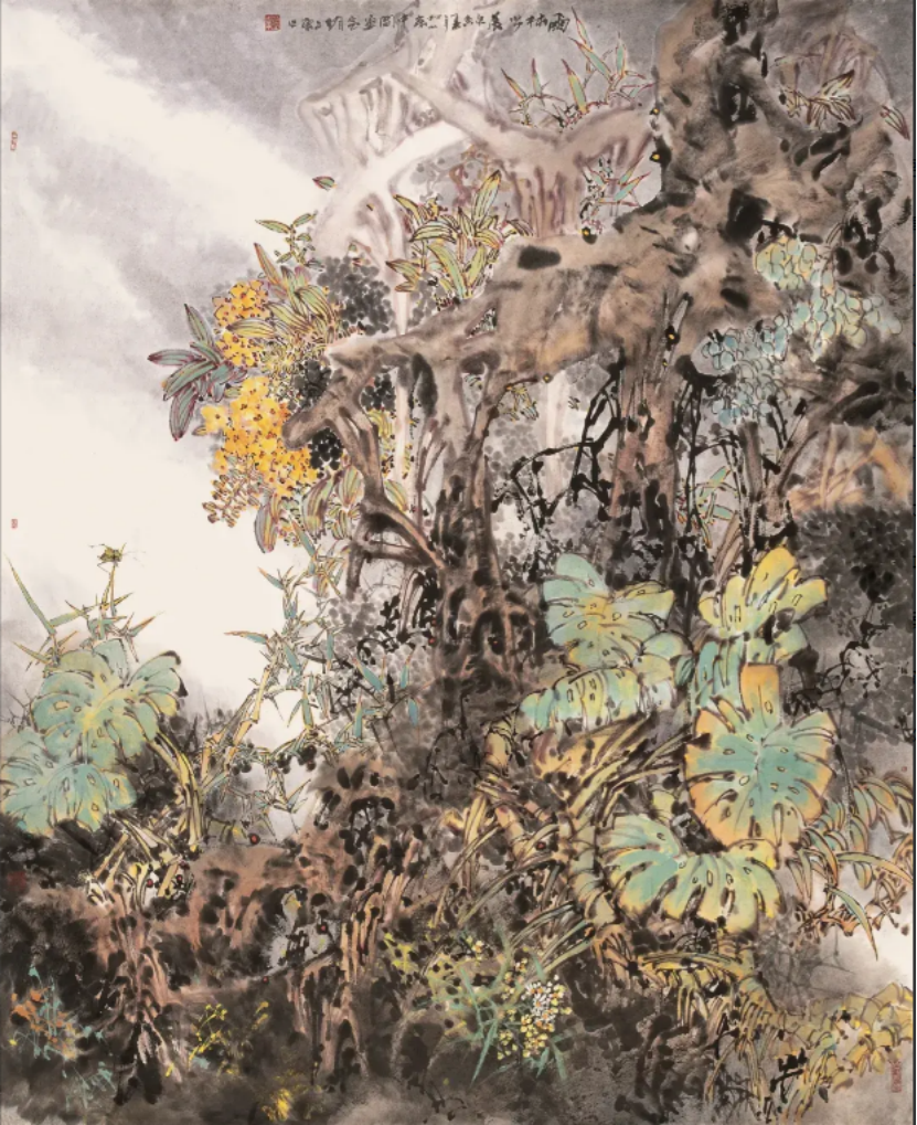 笔墨言志 草木写心——赵占东的全景花鸟画