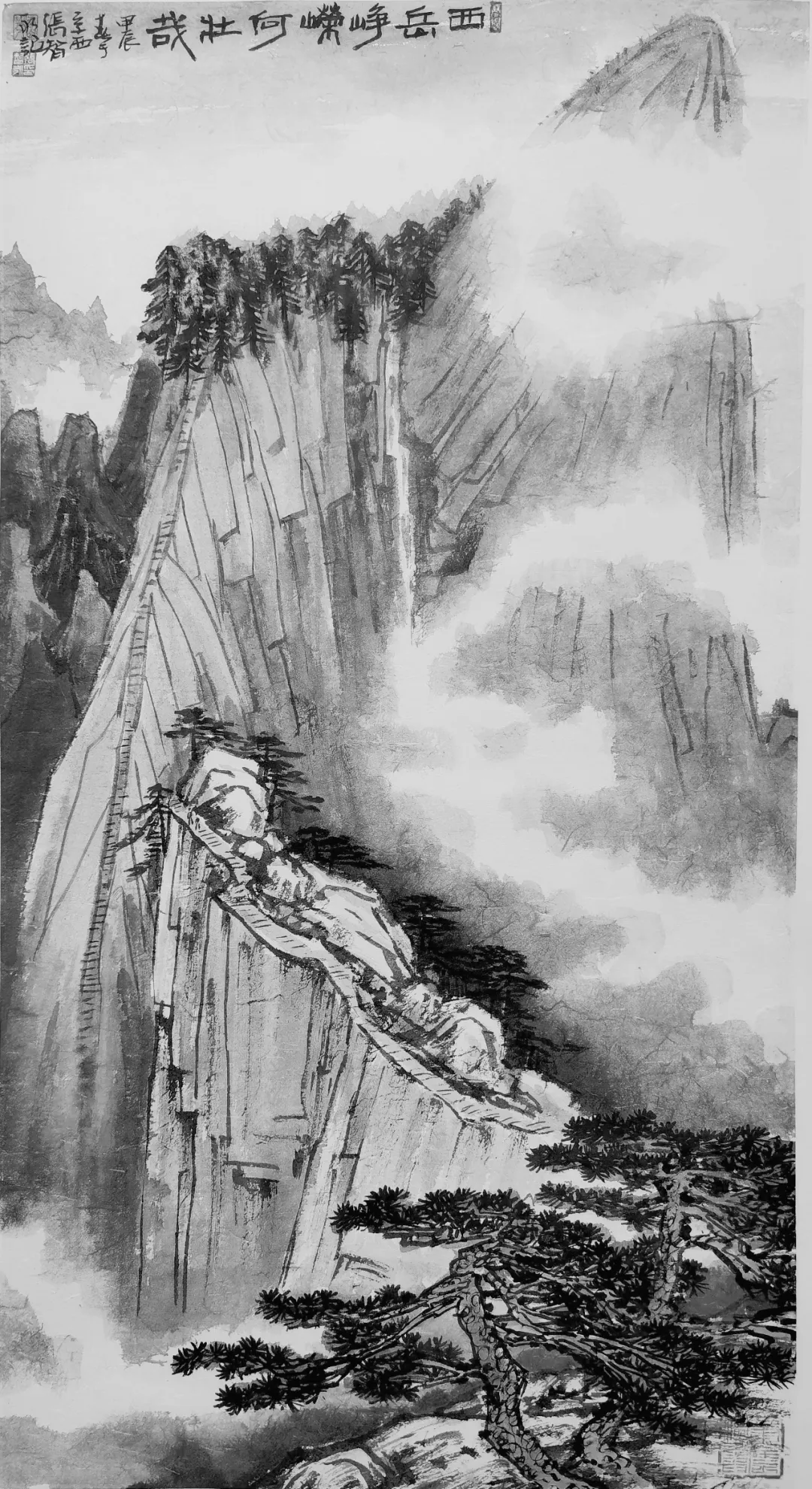 西岳峥嵘何壮哉