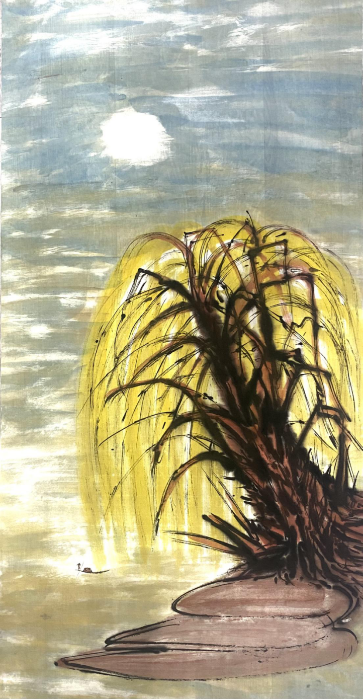 想要画好指墨,就需要画家更加深入地理解和认识"以形写神"的绘画观念