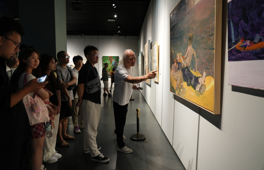 "中国油画学会油画创作研修班"结业作品展在广西美术馆开幕