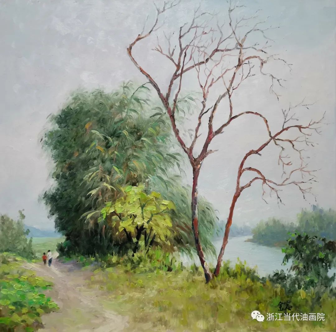 众志成城共同抗疫浙江当代油画院画家在行动三