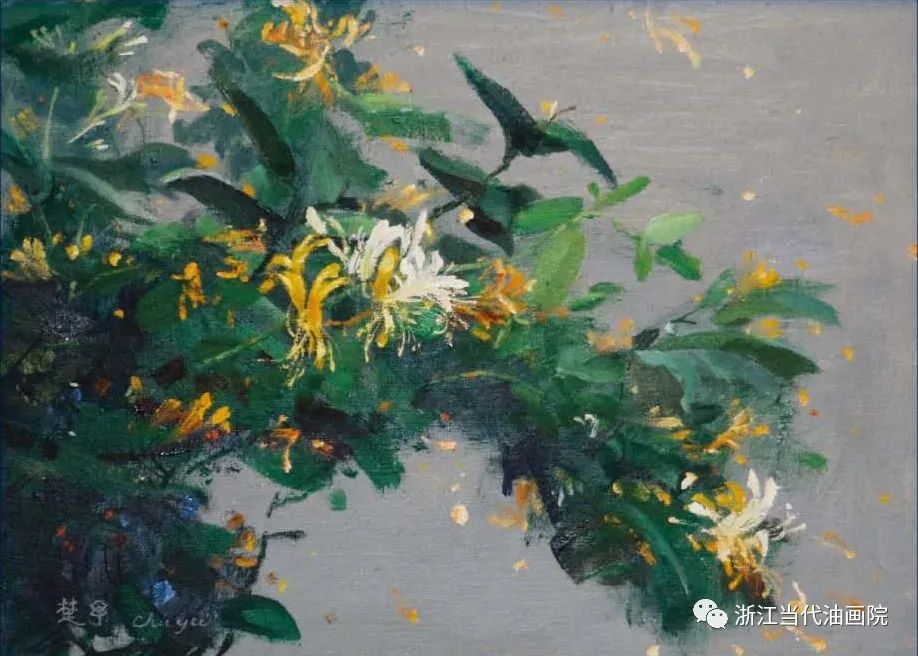 周瑞文《重逢》油画李忠良《通往江边的路》油画何清源《心之所往之二