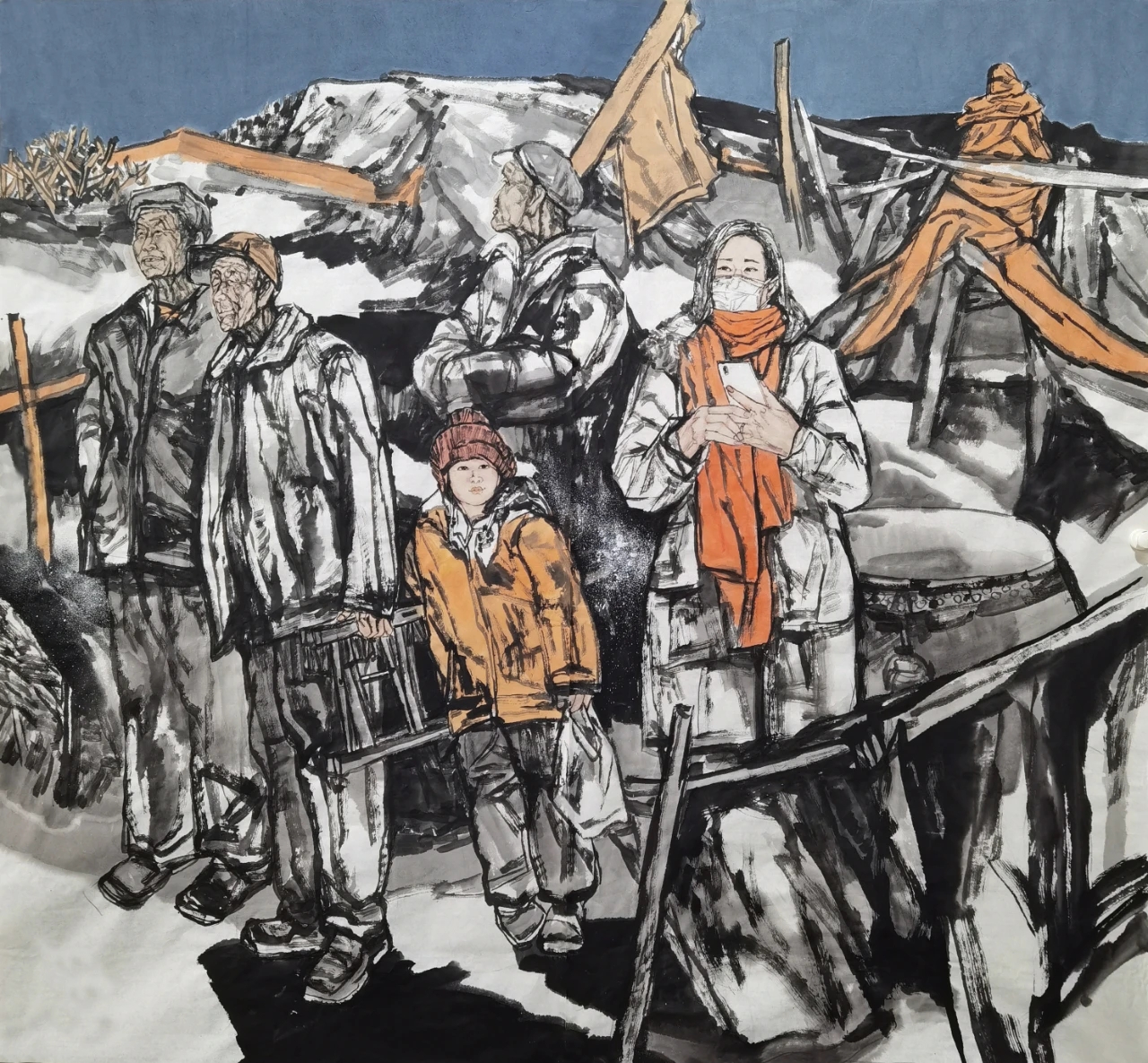 “弘扬太行精神 献礼建党百年”刘建国中国人物画作品展