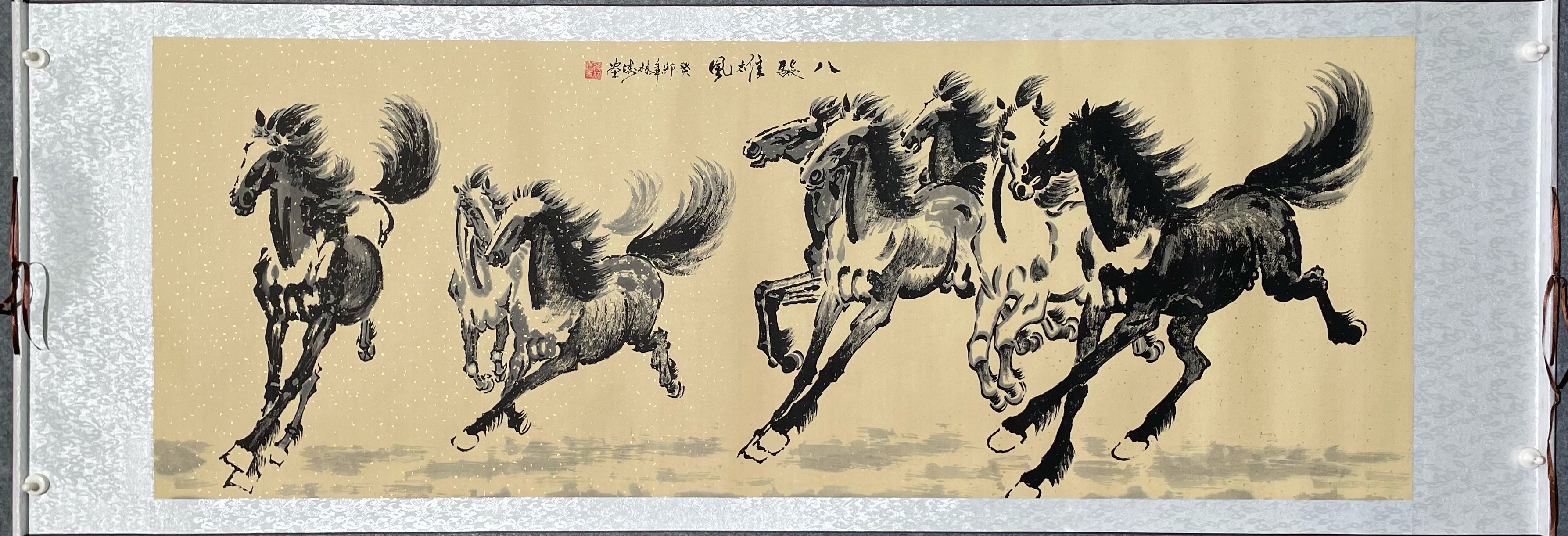 徐派画马艺术传承人-蒋林涛【八骏雄风】